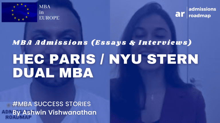 HEC Paris NYU Stern Dual MBA