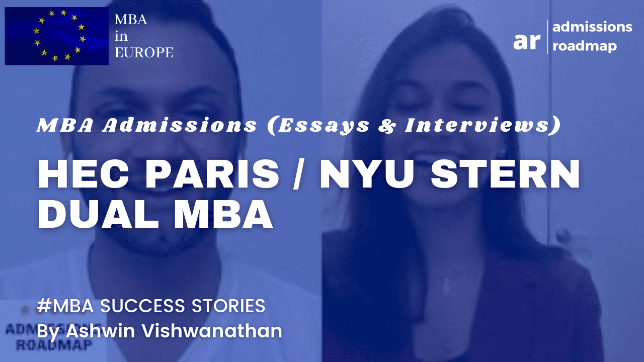 HEC Paris NYU Stern Dual MBA