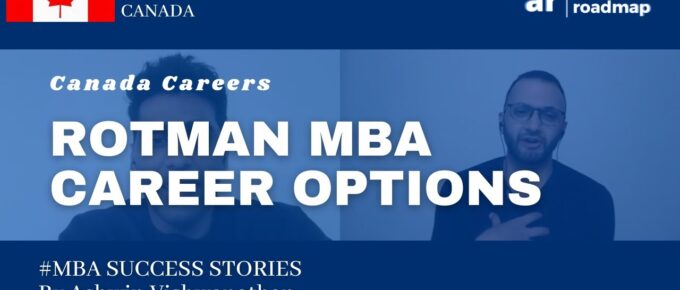 Rotman MBA Careers